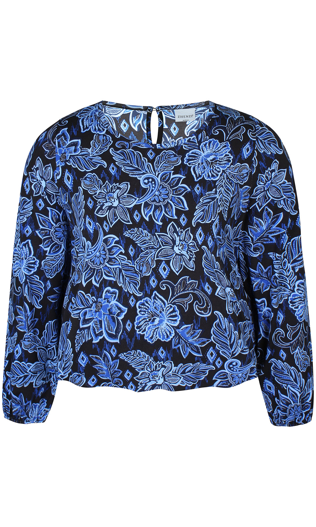 Zhenzi top Dell blauw