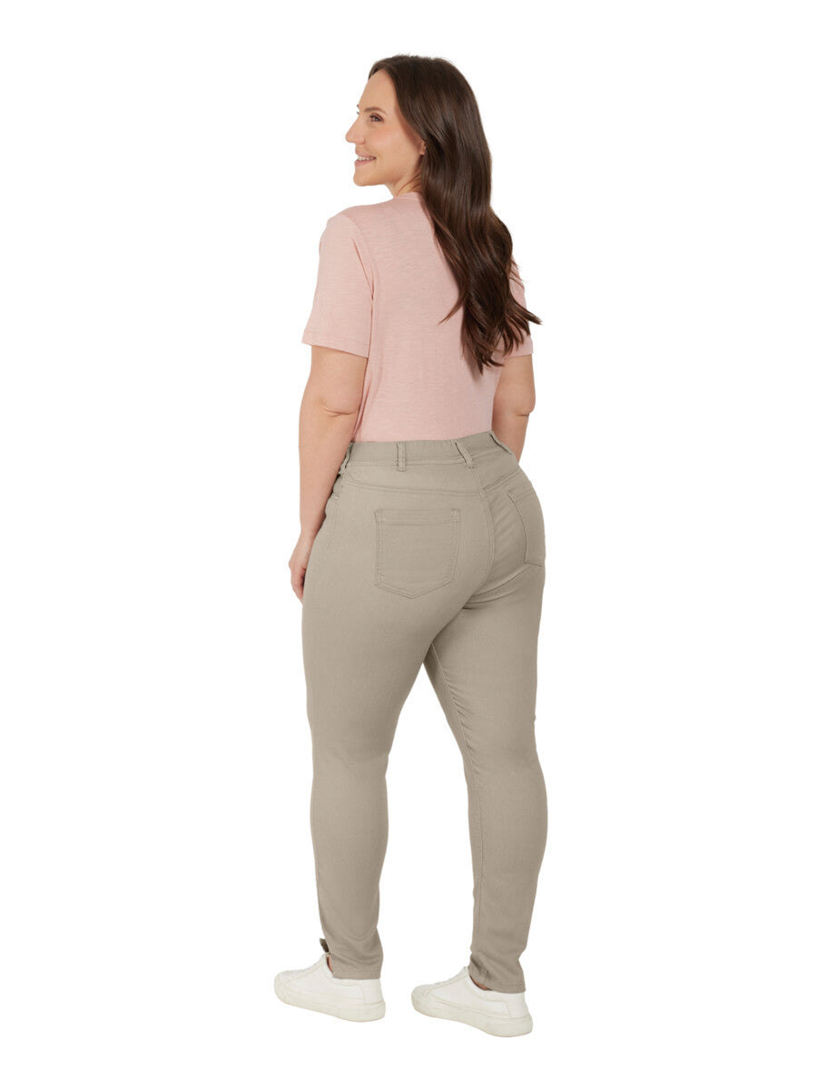 Ciso Pants Sofia slim fit 7/8 dried sage