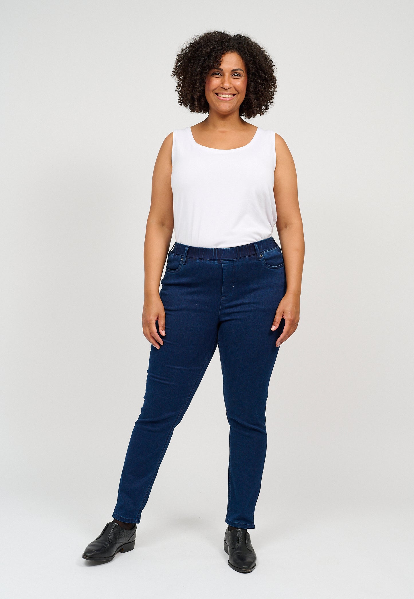 Ciso Sofia pants/jeans donkerblauw