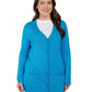 CISO Basic Cardigan Blithe Blue Melange