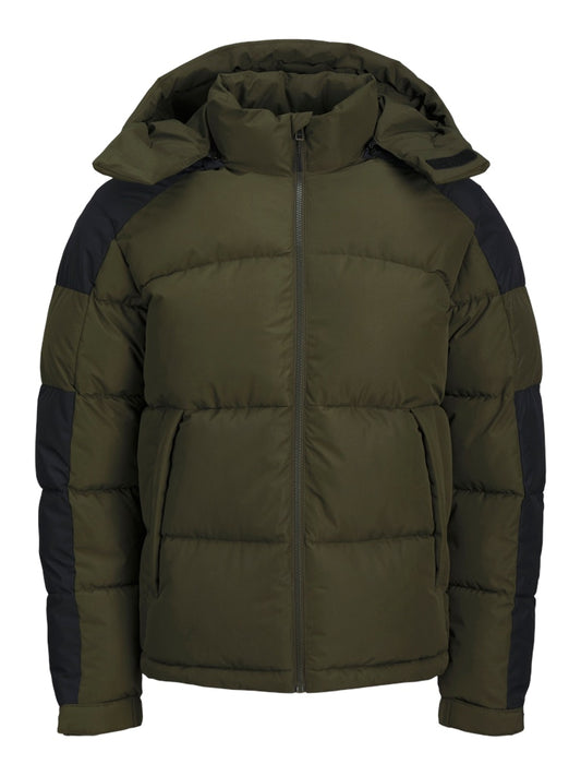 JACK & JONES JCOAERO PUFFER PLS Forest Night