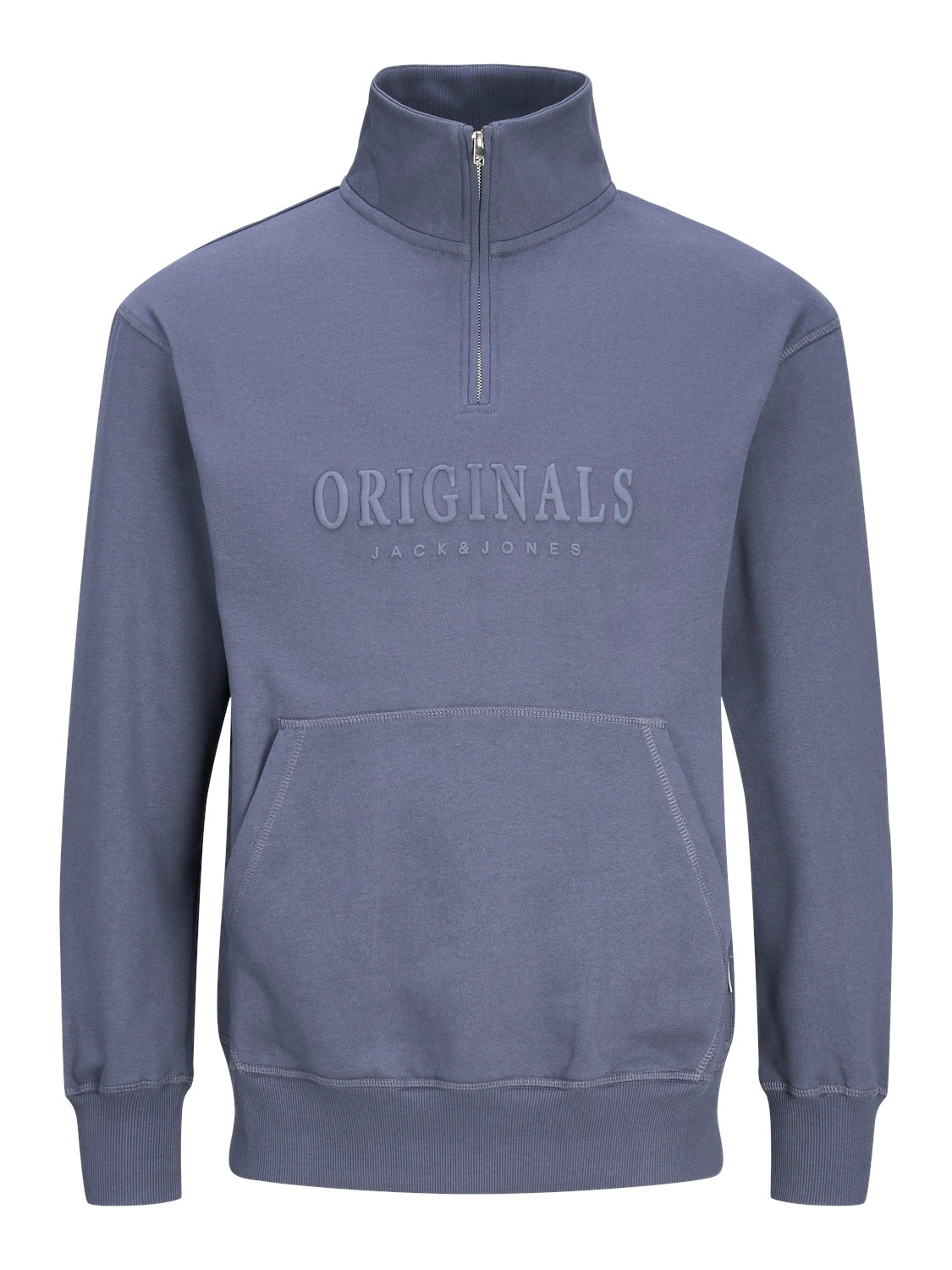 JACK&JONES  JORFREDERIKSBERG SWEAT QUARTER ZIP PLS