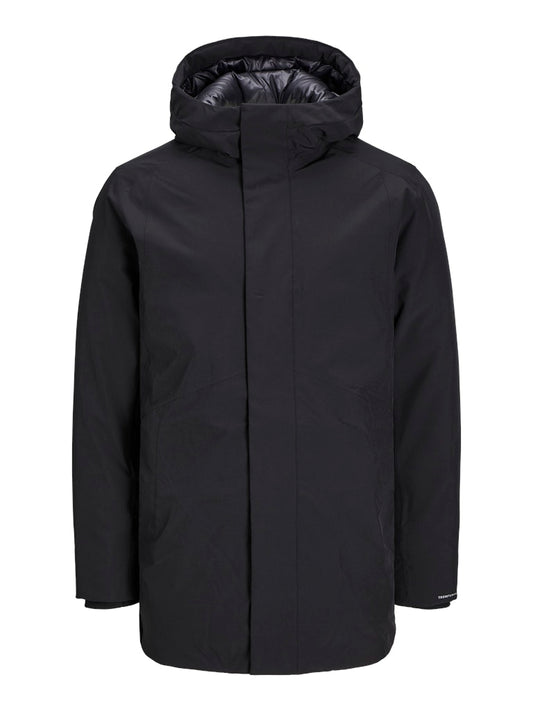 JACK & JONES JJEKEEN PARKA PLS zwart