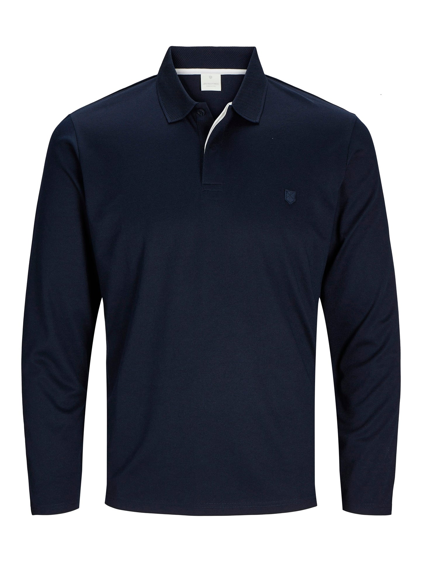 JACK&JONES JPRCCRODNEY LS POLO PLS BLAUW