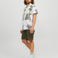 JACK&JONES JPSTMARLEY JJCARGO KORTE BROEK GROEN