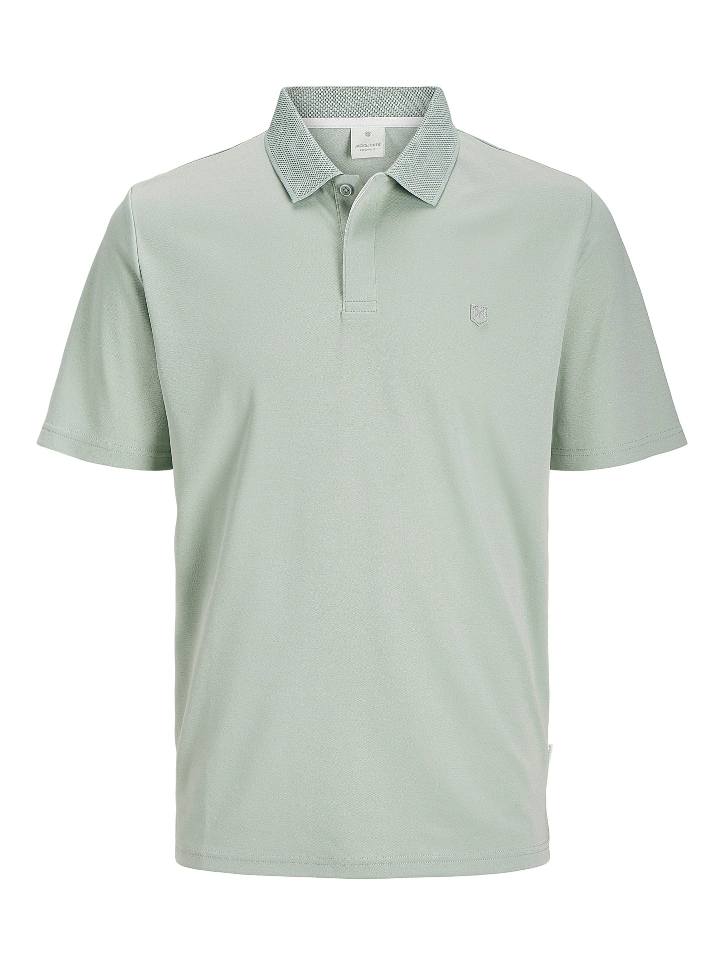 JACK&JONES  JPRCCRODNEY SS POLO LICHTGROEN