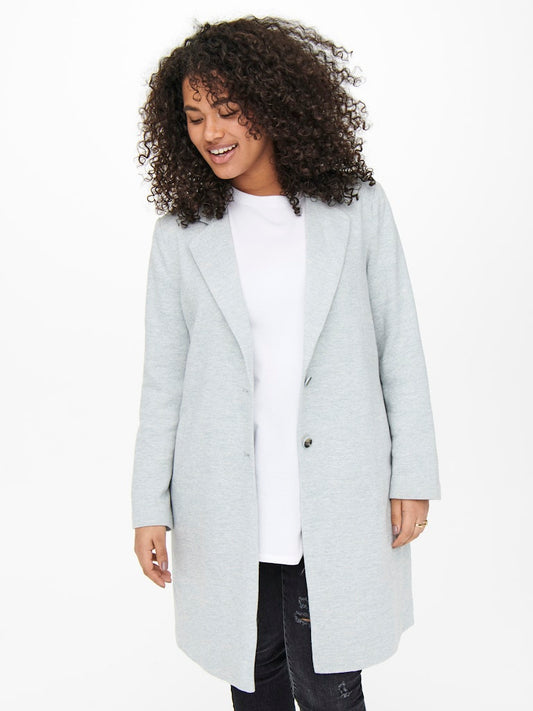 Only Carmakoma CARCARRIE MEL COAT OTW  Dusty Blue