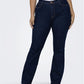 Only Carmakoma CARSALLY HW FLARED JEANS DNM