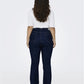 Only Carmakoma CARSALLY HW FLARED JEANS DNM