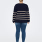 Only Carmakoma Carbella Stripe Pullover