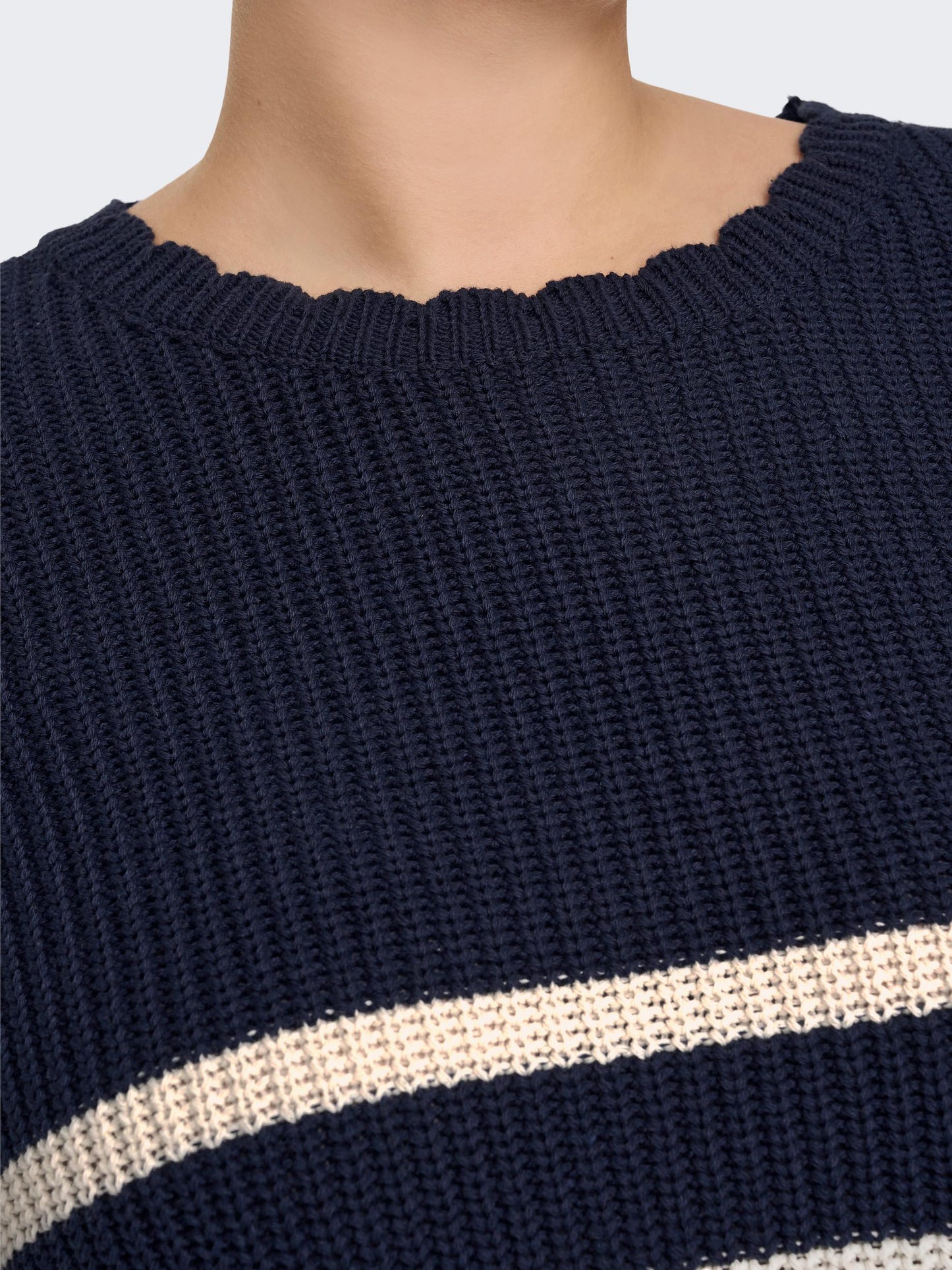 Only Carmakoma Carbella Stripe Pullover