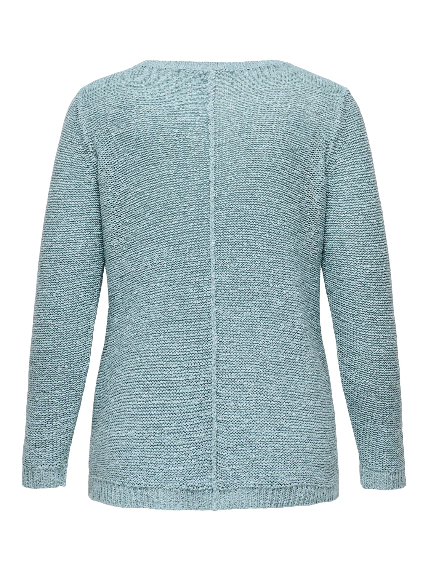 ONLY CARMAKOMA CARNEW FOXY  L/S PULLOVER GROEN/BLAUW