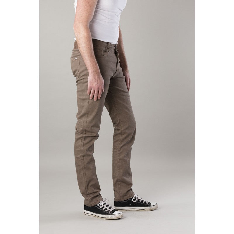 New Star broek slim fit bruin